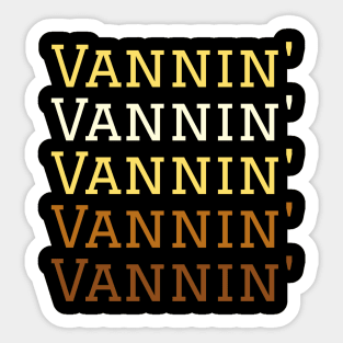 Vannin - Van Life Sticker